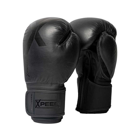 XPEED Professional Boxing Gloves - Black