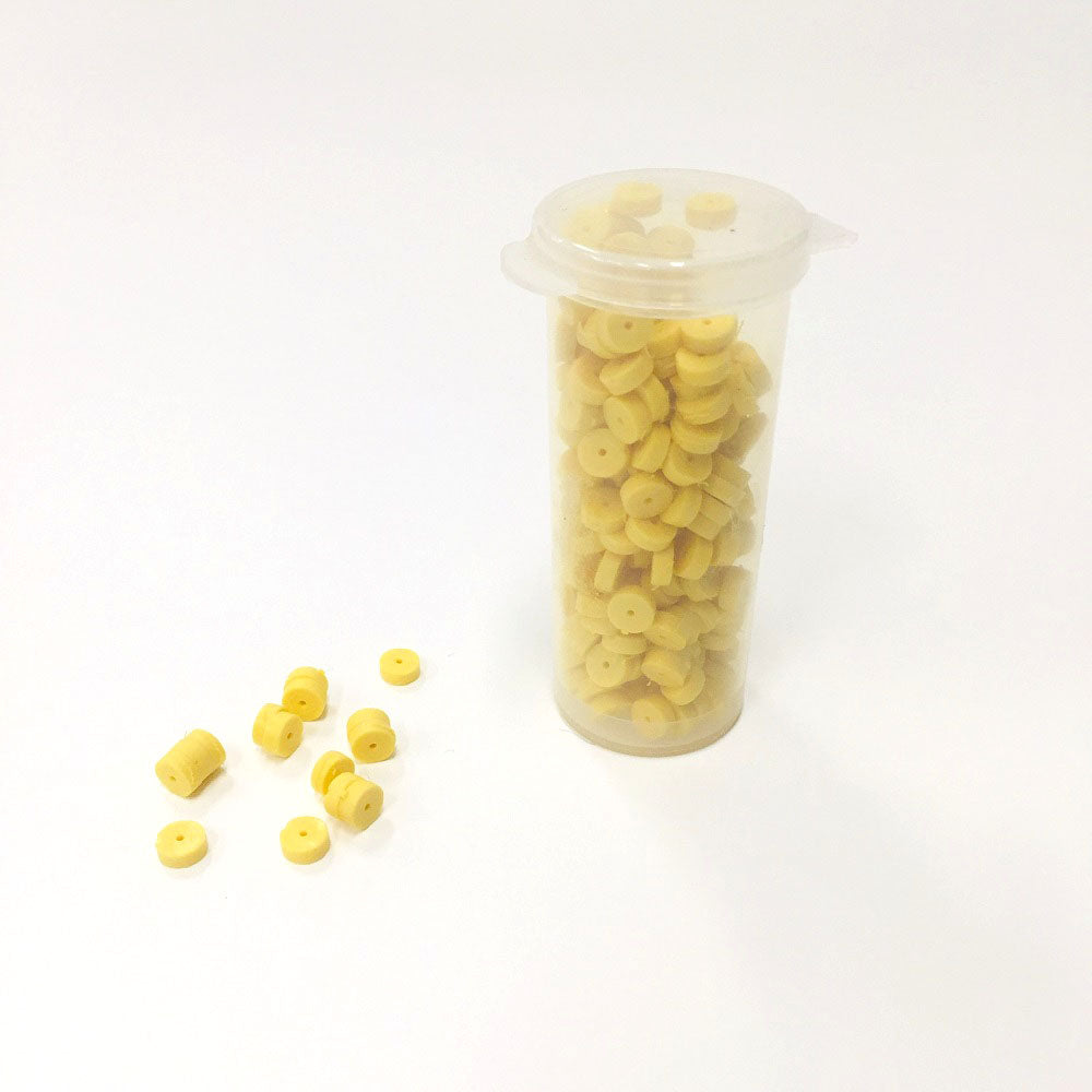 Hudz Cable Donuts 250pce Vial - Yellow