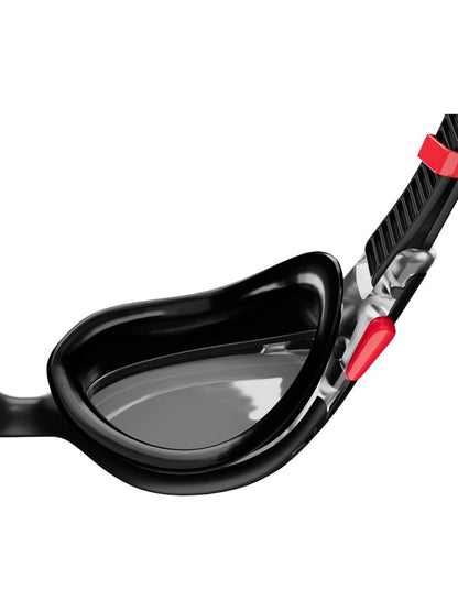 Speedo Biofuse 2.0 Mirror Adult Goggles - Black/Red/Chrome