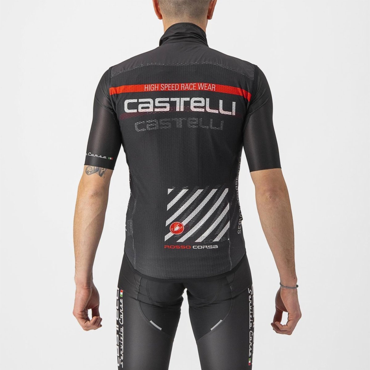 Castelli Pro Light Wind Vest - Servizio Corse Black