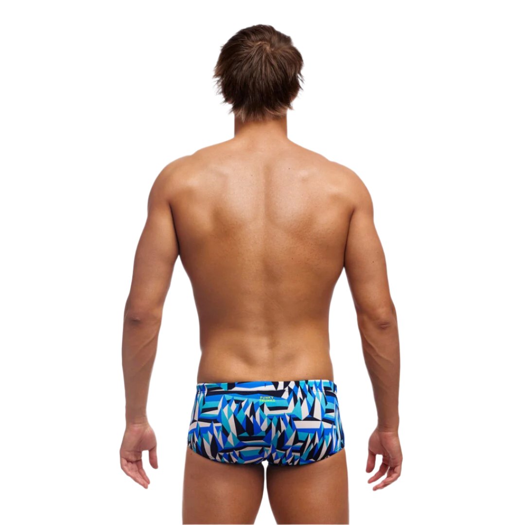 Funky Trunks Men's Sidewinder Trunks - Polar Caps