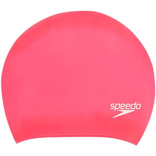 Speedo Long Hair Swim Cap - Ecstatic/Pink