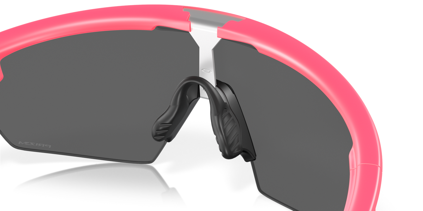 Oakley Sphaera Sunglasses - Matte Neon Pink - Prizm Black Lense