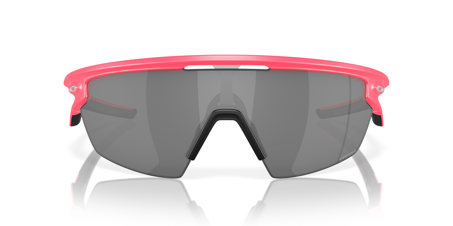 Oakley Sphaera Sunglasses - Matte Neon Pink - Prizm Black Lense