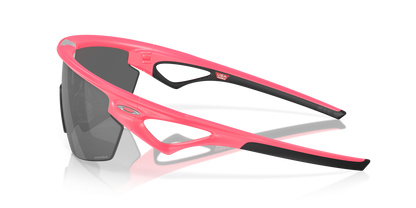 Oakley Sphaera Sunglasses - Matte Neon Pink - Prizm Black Lense