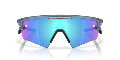 Oakley Sphaera Slash Sunglasses - Matte Transparent / Prizm Sapphire