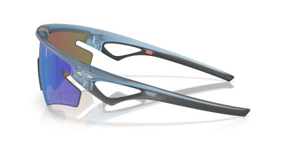 Oakley Sphaera Slash Sunglasses - Matte Transparent / Prizm Sapphire