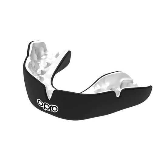 Opro Instant Custom Mouthguard - Black/White
