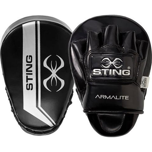 Sting Armalite Focus Mitts - Black/Silver
