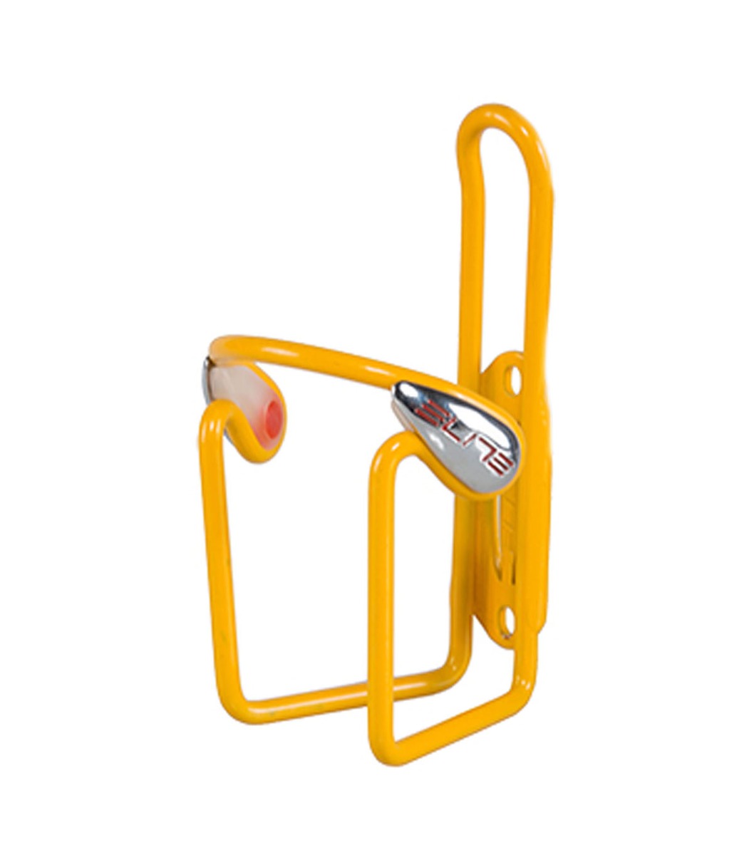 Elite Ciussi Gell Alloy Bottle Cage - Yellow