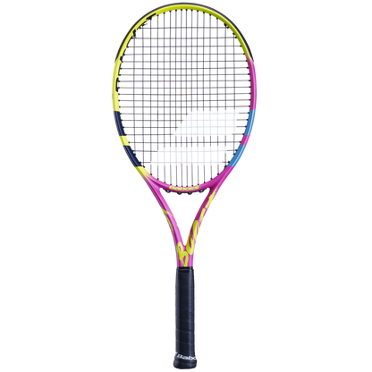 Babolat Boost Aero Rafa 2 Tennis Racquet - Yellow/Pink/Purple