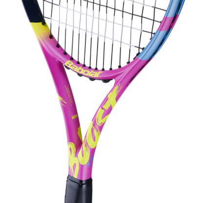 Babolat Boost Aero Rafa 2 Tennis Racquet - Yellow/Pink/Purple