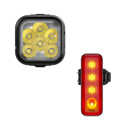 Knog Blinder 1300 Front Light & Blinder R150 Rear Light Set