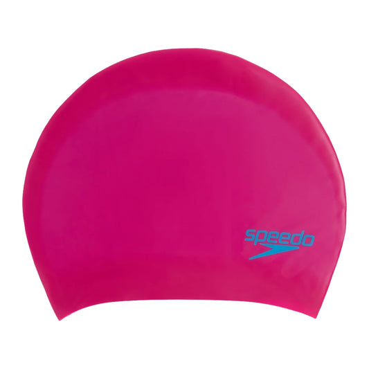 Speedo Long Hair Swim Cap - Pink