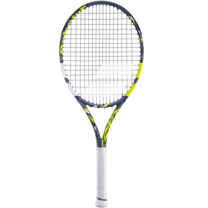 Babolat Aero Junior Tennis Racquet - Grey/Yellow/White