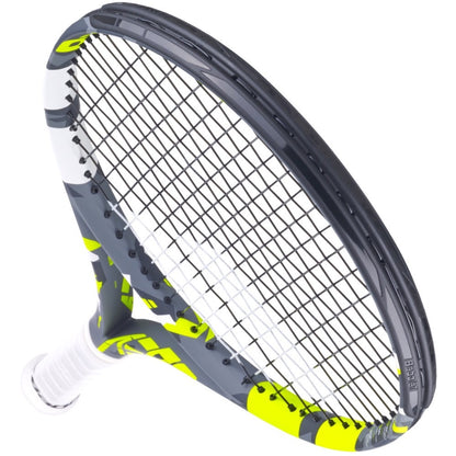 Babolat Aero Junior Tennis Racquet - Grey/Yellow/White