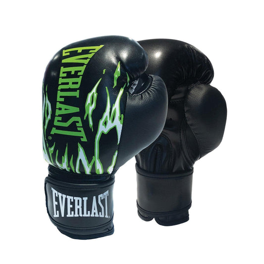 Everlast Junior Boxing Gloves - Black/Green