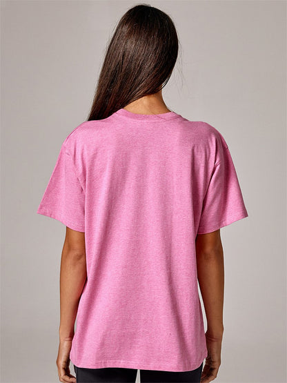 Running Bare Hollywood 2.0 90s Relax Tee - Pink