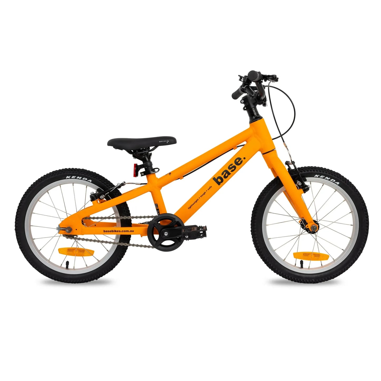 Base Bikes Lightweight 16" Kids Bike - Matte Orange