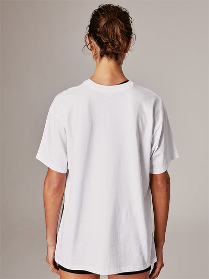 Running Bare Hollywood 2.0 90s Relax Tee - White