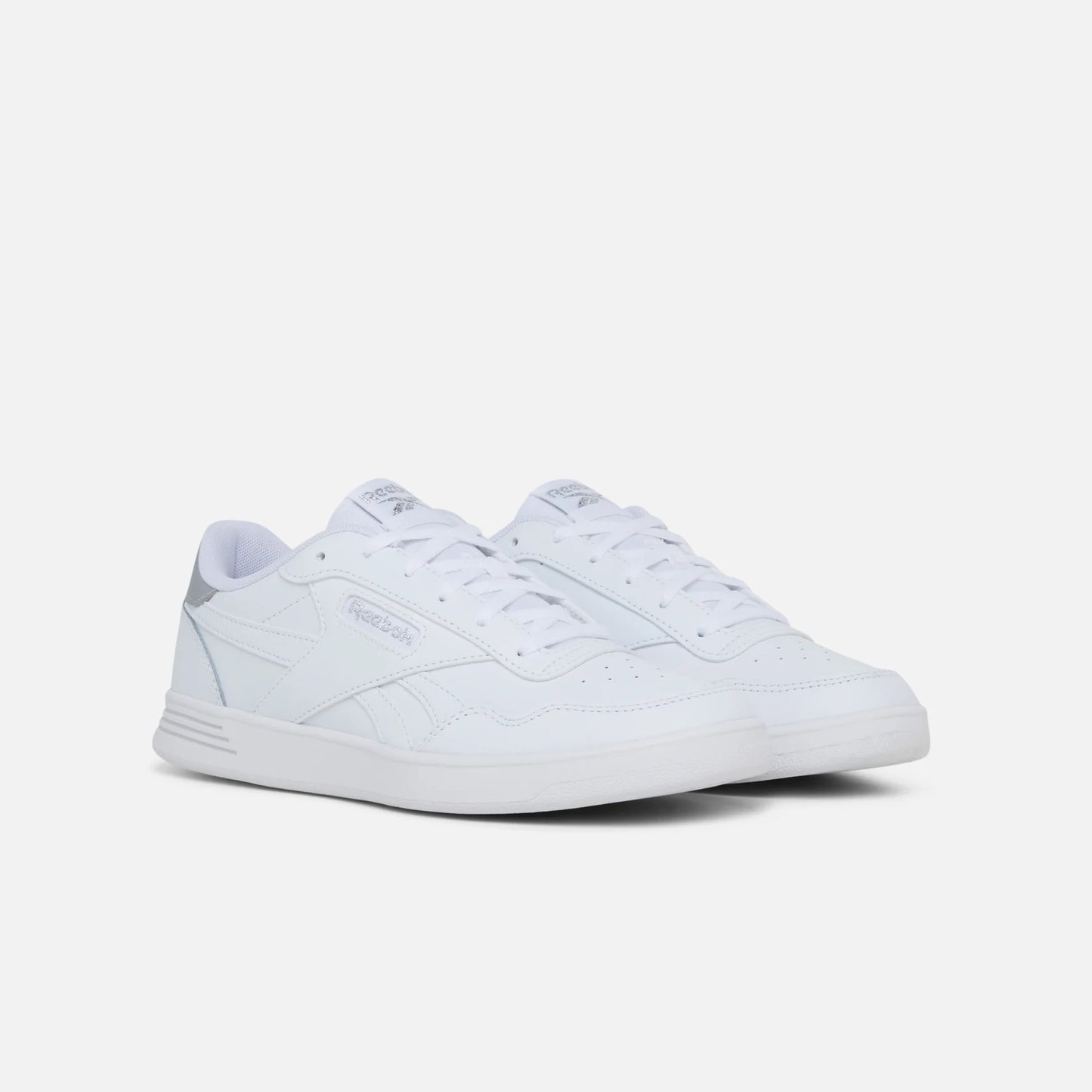 Reebok Court Advance - White/Silver Met