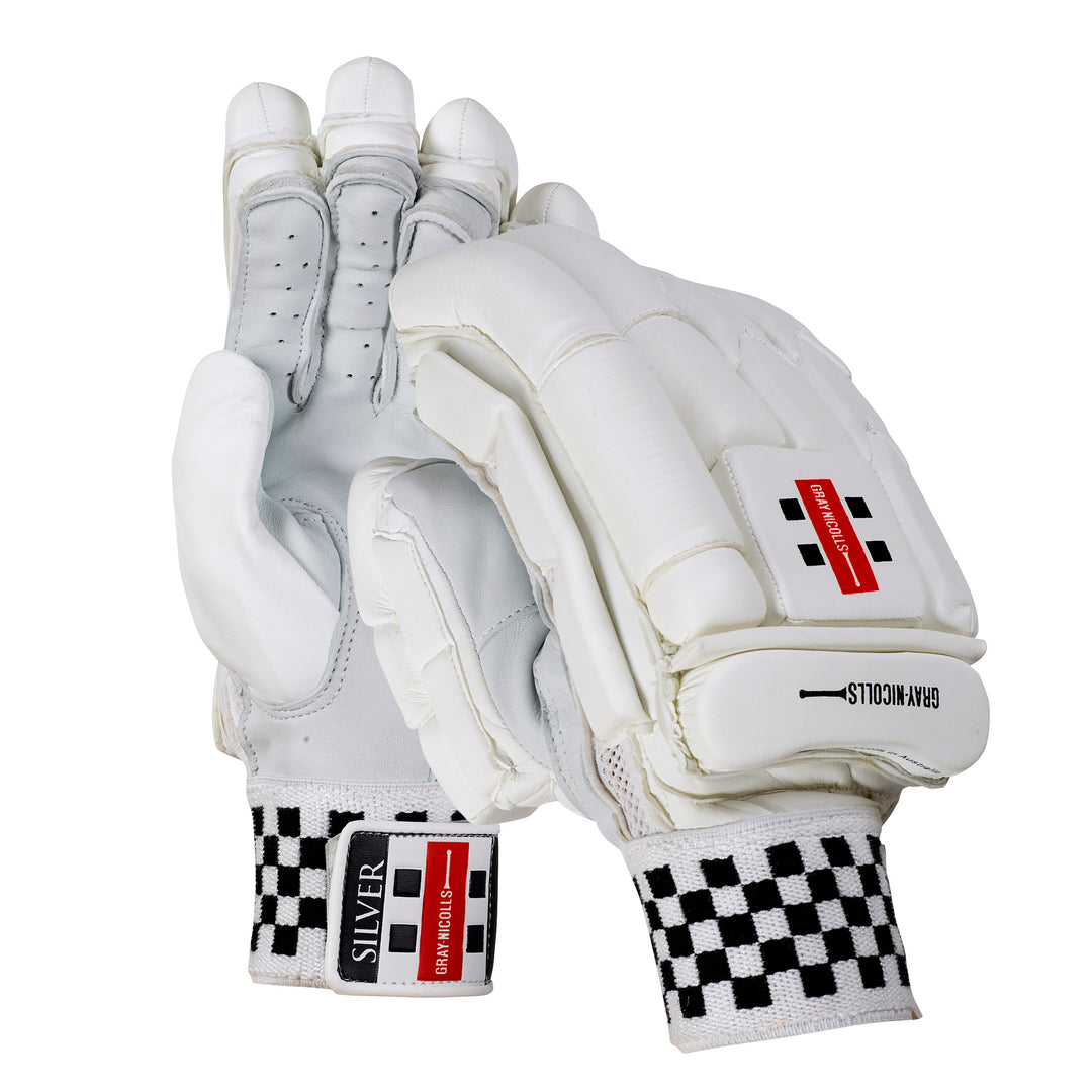 Gray-Nicolls Silver Batting Gloves