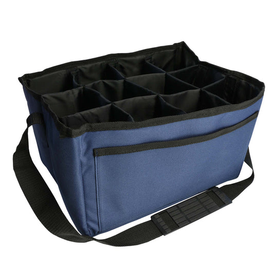 Steeden Flexible Water Bottle Carrier (Holds 12) - Blue