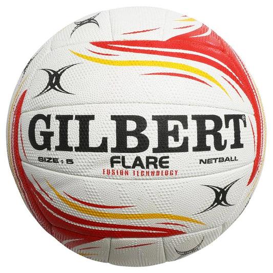 Gilbert Flare Fusion Netball - White