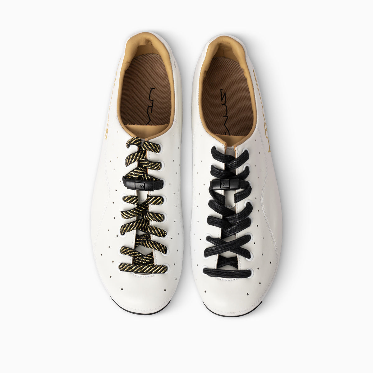 Zuatu Z001 Lace Cycling Shoes - White