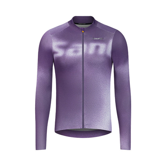 Santic Planet Thermal Long Sleeve Jersey - Purple