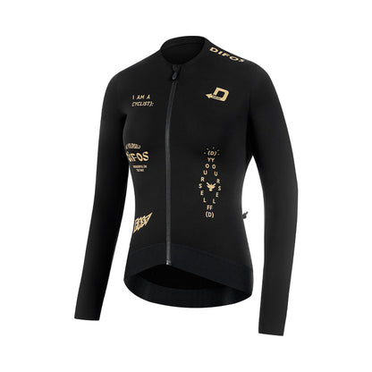 Santic Difos Colin Unisex Long Sleeve Jersey - Black