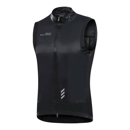 Santic Mario Lightweight Wind Vest - Black