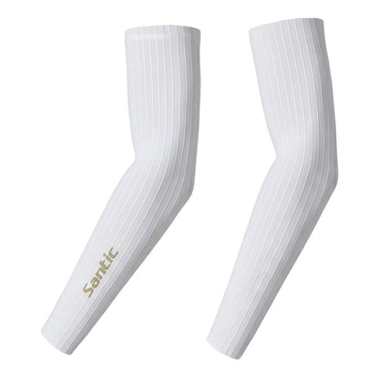 Santic Ryf Aero Arm Sleeves - White