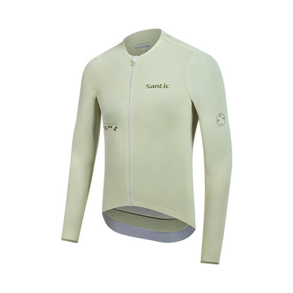 Santic Fusheng Long Sleeve Jersey - Green