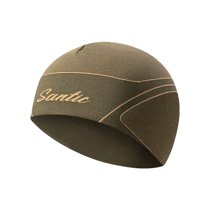 Santic Soji Winter Thermal Cap - Green