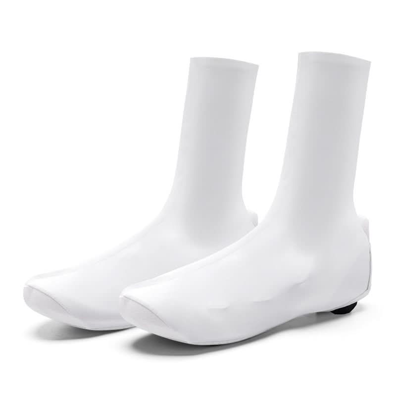 Santic Bermuda Waterproof Aero Shoe Covers - White