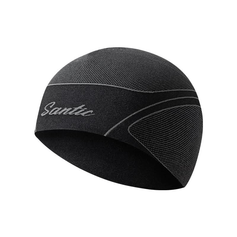 Santic Soji Winter Thermal Cap - Black