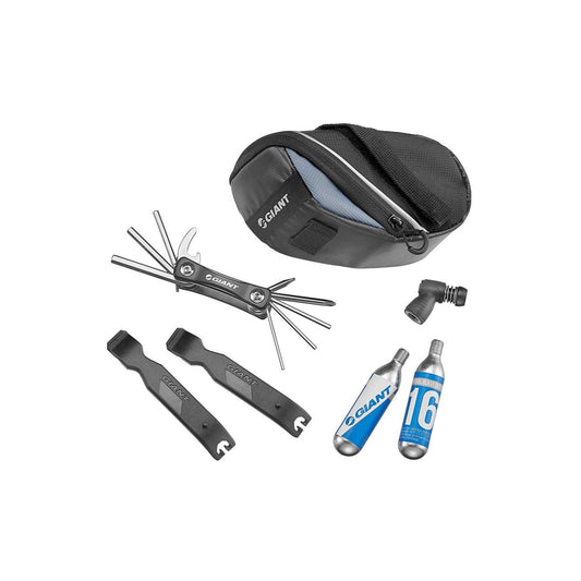 Giant Quick-Fix Combo Saddlebag with Co2 - Black