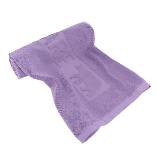 Running Bare Break A Sweat Gym Towel - Purple