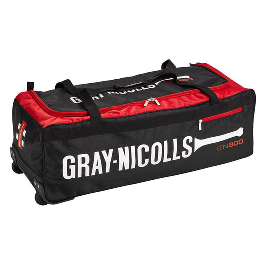 Gray-Nicolls GN 900 Cricket Bag - Black/Red