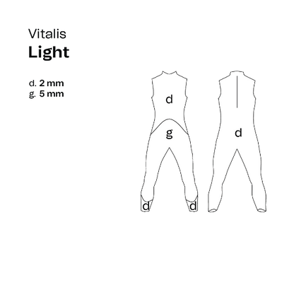 Orca Vitalis Light Openwater Sleeveless Womens Wetsuit