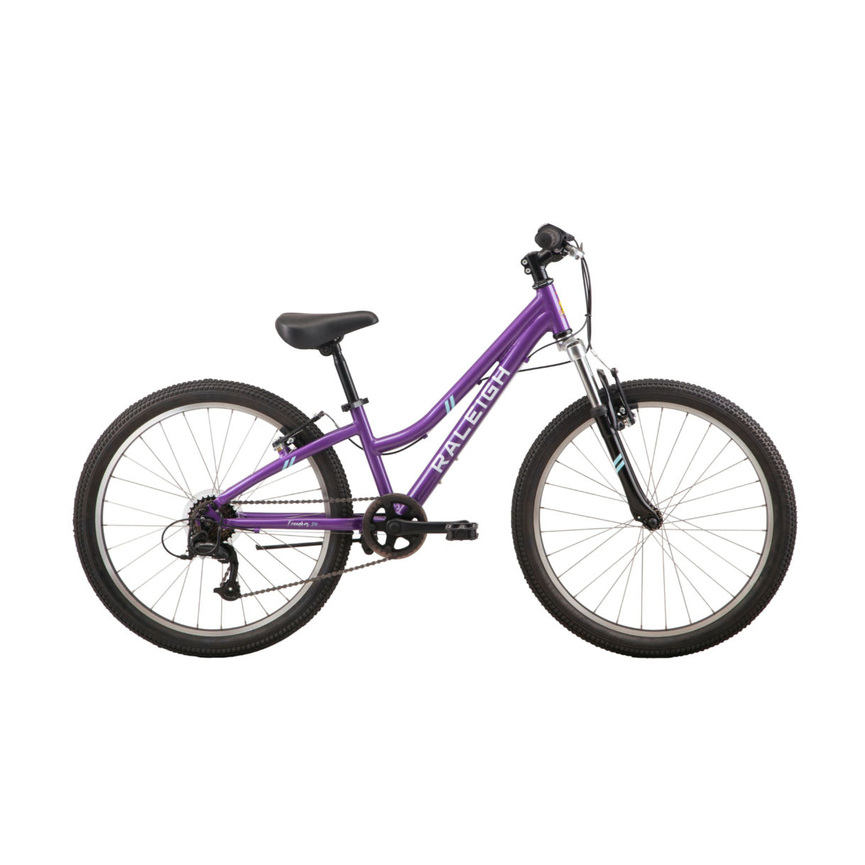 Raleigh Freedom 24" Kids Bike - Purple