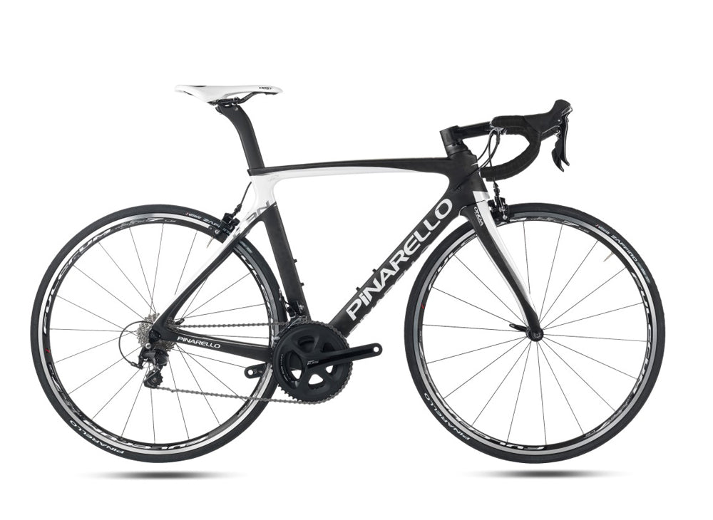 Pinarello Gan S Rimbrake Frameset - 241 Matte Black / Gloss White