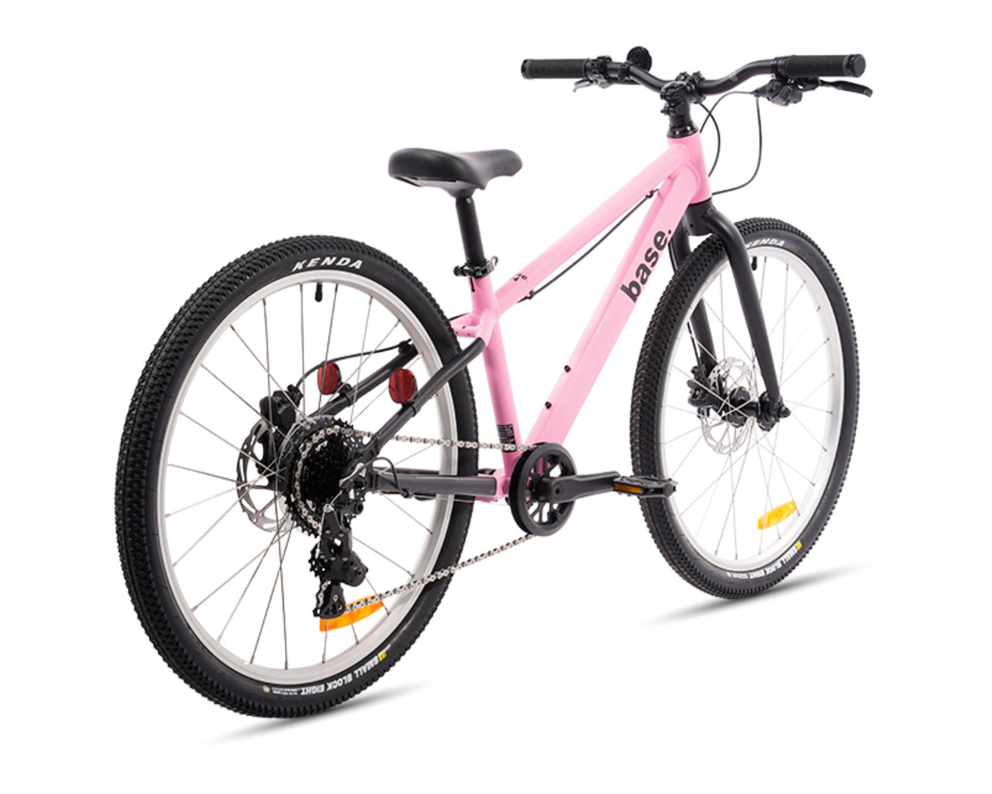 Base Bikes Lightweight 24" Kids Bike - Matte Pink