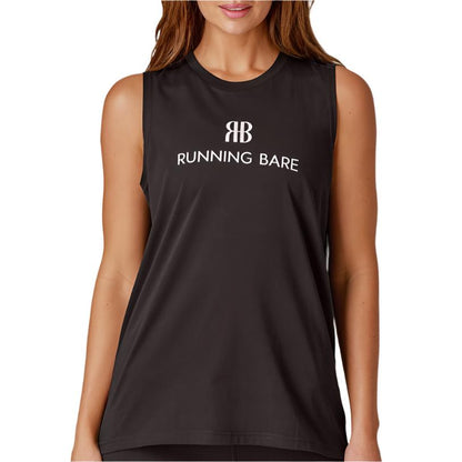 Running Bare Totem 3.0 Muscle Tank - Black