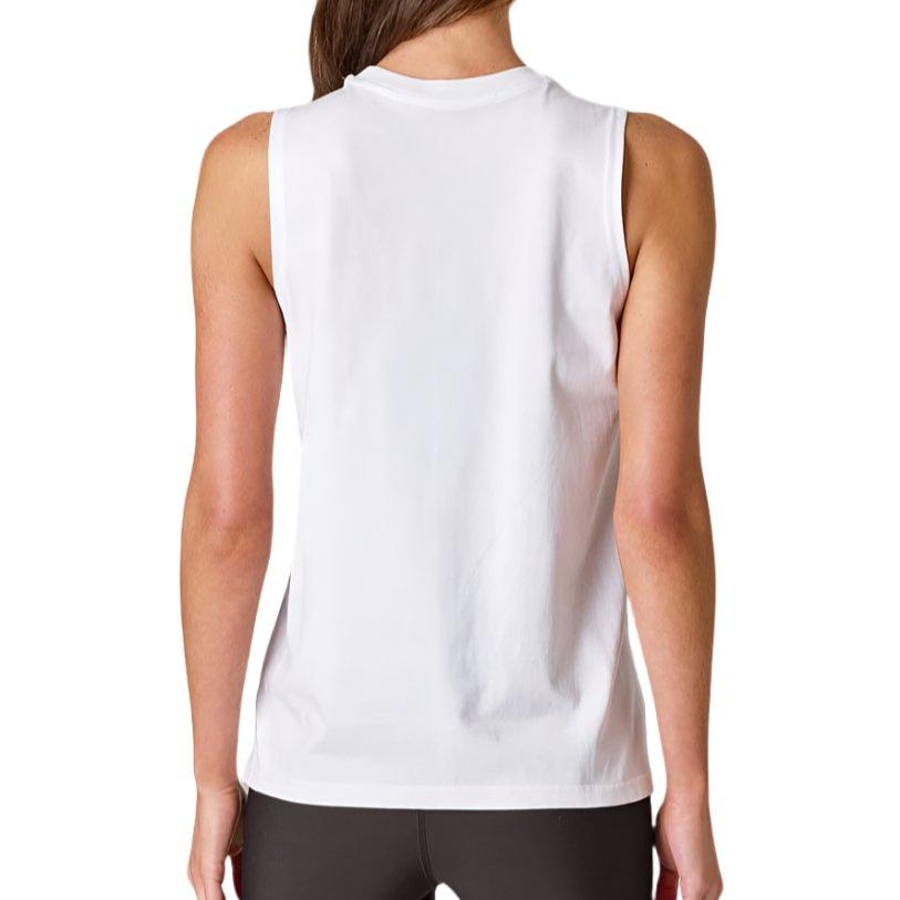 Running Bare Totem 3.0 Muscle Tank - White