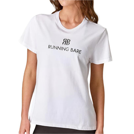 Running Bare Totem 3.0 Boyfriend Tee - White