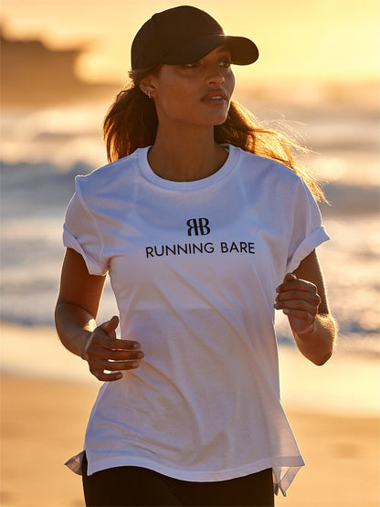 Running Bare Totem 3.0 Boyfriend Tee - White