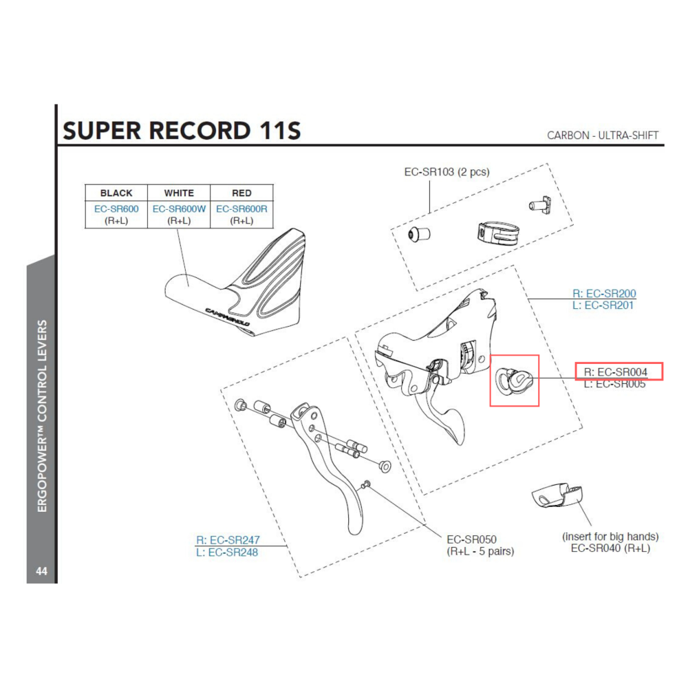 Campagnolo Genuine Spare Part EC-SR004