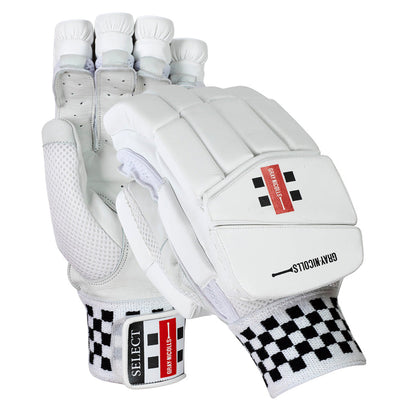 Gray-Nicolls Select Batting Gloves - White